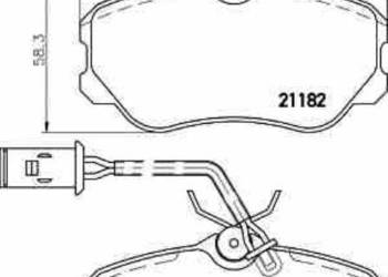 ALFA 164 KLOCKI HAMULCOWE 2,0+3.0V6 NOWE CHASE