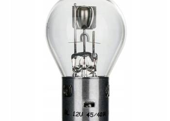 MOCNA ŻARÓWKA 12V 45/40W BA20D WSK MZ Jawa SHL  wfm Bdb jakoś zamiennik 6v