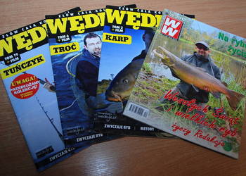 3xWędkuj. Przynęty i patenty. Tom 2,6,19 i  wiadomości wędkarskie