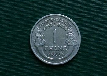 FRANCJA - 1 frank, 1959r.