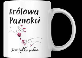 Kubek dla stylistki paznokci/manicure Królowa paznokci jest tylko jedna