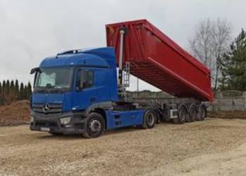 Naczepa wywrotka ZASŁAW 33m3 Naczepa wywrotka ZASŁAW 33m3