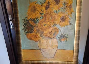 SLONECZNIKI VAN GOGH DUZA KOPIA