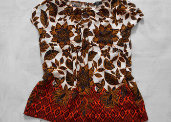 bluzka w kwiaty Wallis L/XL