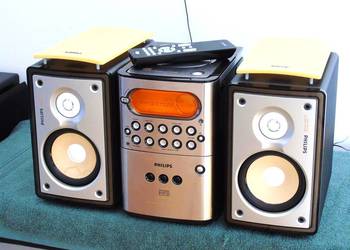Sprawna wieża Philips  MC-M250 pilot kolumny, WYSYŁKA.