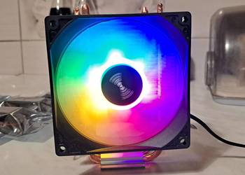 Chłodzenie procesorów Intel i AMD LED rgb