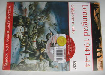 Osprey: Leningrad 1941 - 44, książka + DVD/Nowe!