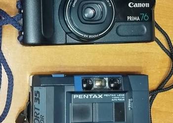 Dwa aparaty fotograficzne