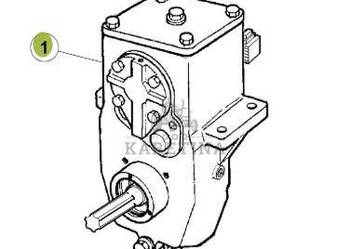 CLAAS RENAULT ATLES 936 RZ V5 WOM Tylny Tylni Kompletny 7700046340 7700056…