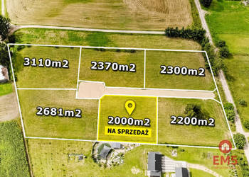 Oferta sprzedaży gruntu 2000m2 Przejma Wysoka