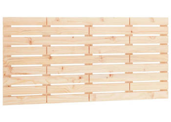 Wezgłowie łóżka 146x3x63 cm lite drewno sosnowe WM-824733
