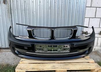 Bmw e87 zderzak przód przedni schwarz 2