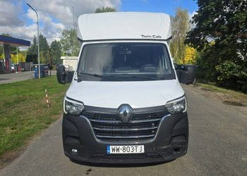 Renault Master Twin Cab 2023r Pali Jeździ Skrzyniowy Vat 23
