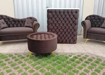 Sofa chesterfield II kolor tkaniny do wyboru