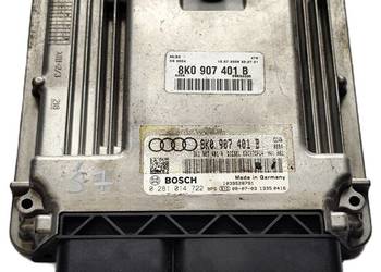 Audi A4 A5 Q5 3.0tdi Sterownik Komputer Silnika Ecu 8k1907401a 8k09074