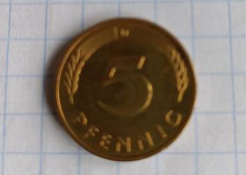 5 FENIGÓW ( 5 PFENNIG ) 1995 ROK ( D ) - NIEMCY