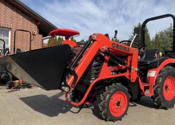 TRAKTOR MINICIĄGNIK CRONA CR254 4x4 25KM Homologacja DIESEL + ŁADOWACZ TUR