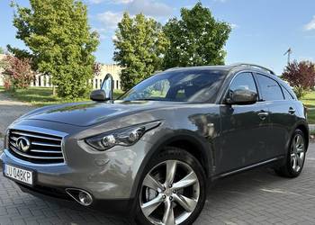 Infiniti QX70S 3.0D Salon PL . 2 wł  FVAT 23 % Historia ASO