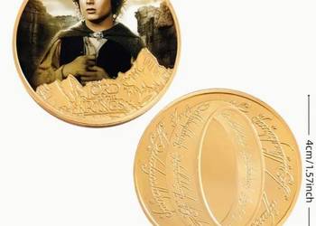 Unikatowy kolekcjonerski zestaw numizmatów Lord of the Ring, Hobbit i Silim