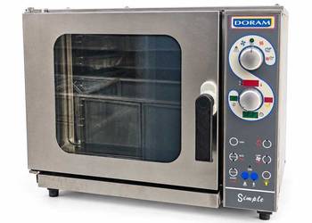 Piec konwekcyjno-parowy DORAM Inoxtrend 5xGN 1/1 6 kW  zadbany, niewielke…