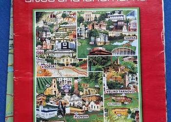 Bułgaria Bulgaria in photos tourist map 1:540 000