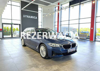 BMW 520 d Touring mHEV 190KM automat 2021 r., salon PL, I właściciel, f-a …