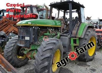 John Deere 7800 części, silnik, skrzynia biegów