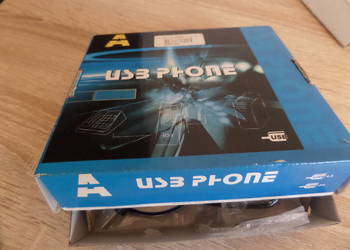 Telefon USB Phone np. do Skypa - nowy