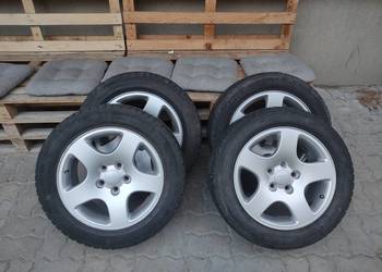 Oryginalne felgi Audi 16” 5x112 + opony zimowe 205/55 R16