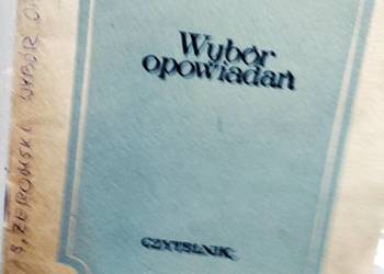 Wybór opowiadań Żeromskiego książki używane antykwariaty