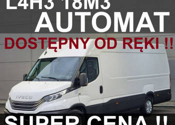 Iveco Daily 35S18A8H V L4H3 18m3 176KM Dostępny od ręki ! Automat 2182 zł …
