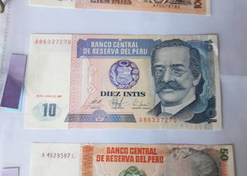 Banknot kolekcjonerski Peru