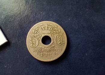 Stare monety 5 cent 1921 Holenderski Indie