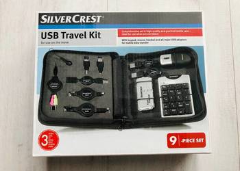 NOWY Silvercrest travel kit zestaw akcesoriów do laptopa