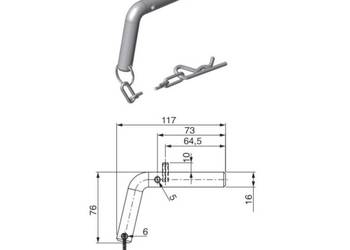 Przetyczka do kuli 1004 fi 43 mm (16)