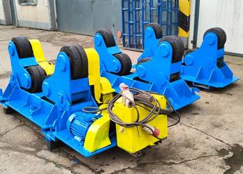 Obrotnik rolkowy samonastawny 3 sekcyjny do zbiorników i rur 10 ton