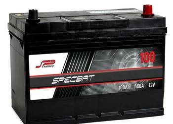 Akumulator 100Ah 680A Japan P+  SPECBAT