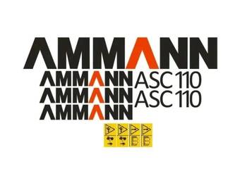 Naklejki oklejenie naklejka - AMMANN ASC 110 Zamiennik