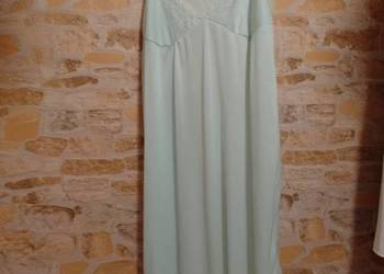 (48/50) (4XL/5XL) Ekskluzywna, turkusowa halka z Londynu, koszulka nocna
