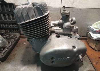 Silnik MZ TS 150 z napędem obrotomierza