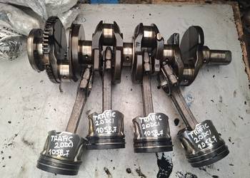 RENAULT TRAFIC VIVARO 2,0 DCI M9R wal korbowy tłok korbowód 10587