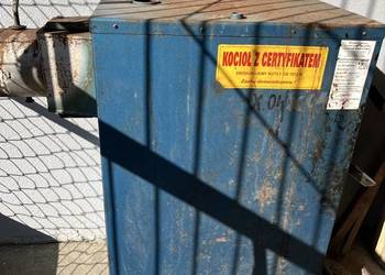 Uszkodzony kocioł grzewczy w cenie złomu