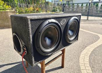 Skrzynia basowa bassowa dual subwoofer tuba Kruger Matz KM300T11, Wysyłka d
