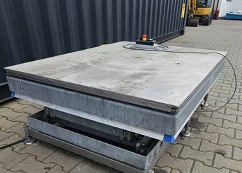 Stół podnośnikowy nożycowy elektrohydrauliczny / podnośnik nożycowy