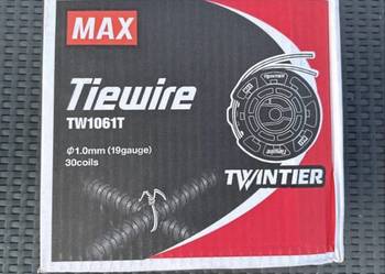 Drut do wiązarek MAX TW1061T – 30 szpul (karton)