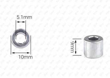 M5X9 ALUMINIOWA DYSTANSOWA TULEJKA 3D DRUKARKA DYSTANS BEZ GWINTU V-SLOT