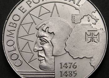 PORTUGALIA 200 ESCUDOS 1991 - KRZYSZTOF KOLUMB