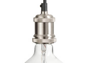 Lampa zwis srebrna