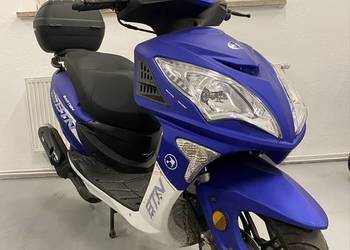 Skuter Barton Falcon 50 + Kufer SHAD SH34 Gliwice