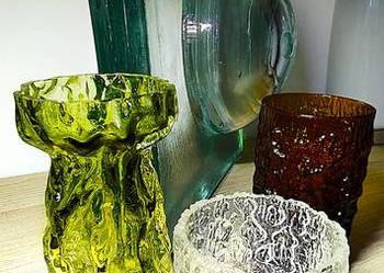 Wazony, Kurt Wokan, Ingrid glass,G. Baxtervintage